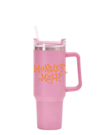 Taza de coche Taza aislada de acero inoxidable Taza de paja de gran capacidad Car Ice King Cup