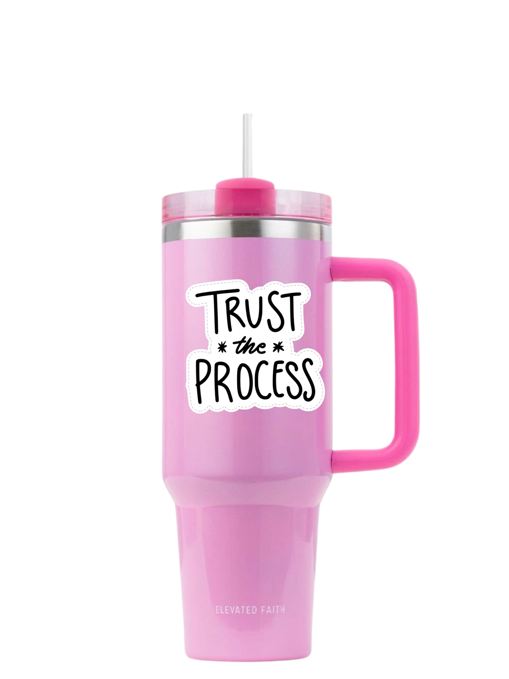 Taza de coche Taza aislada de acero inoxidable Taza de paja de gran capacidad Car Ice King Cup