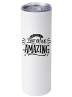Nunca dejes de perseguir tu verano – Un vaso de viaje iridiscente de acero inoxidable de 20 onzas con popote – Aislamiento al vacío de doble pared – Mantén las bebidas frías hasta 18 horas o calientes durante 6 horas