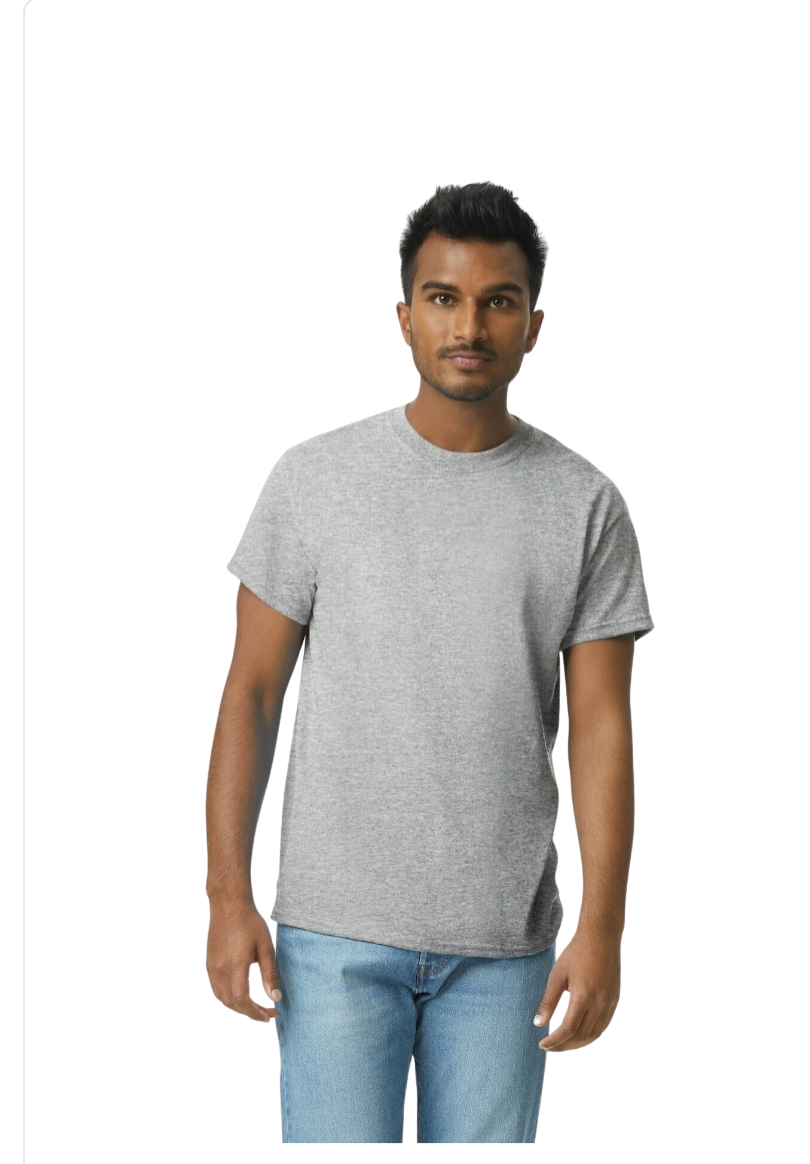 Gildan G200  - Camiseta cómoda de algodón ultraduradero®