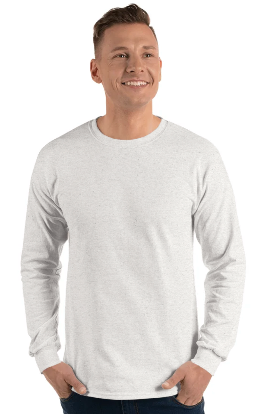 Gildan G240 Adult Ultra Cotton 6 oz Long-Sleeve T-Shirt