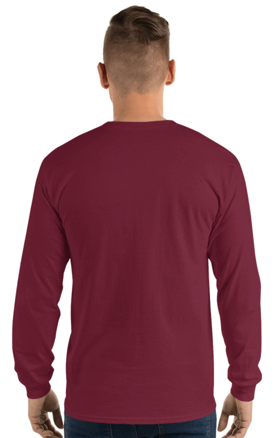 Gildan G240 Adult Ultra Cotton 6 oz Long-Sleeve T-Shirt