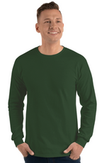 Gildan G240 Adult Ultra Cotton 6 oz Long-Sleeve T-Shirt
