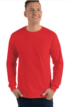 Gildan G240 Adult Ultra Cotton 6 oz Long-Sleeve T-Shirt