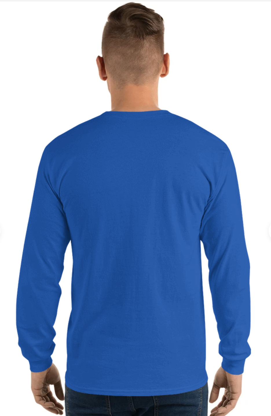 Gildan G240 Adult Ultra Cotton 6 oz Long-Sleeve T-Shirt