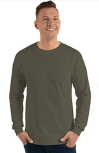 Gildan G240 Adult Ultra Cotton 6 oz Long-Sleeve T-Shirt
