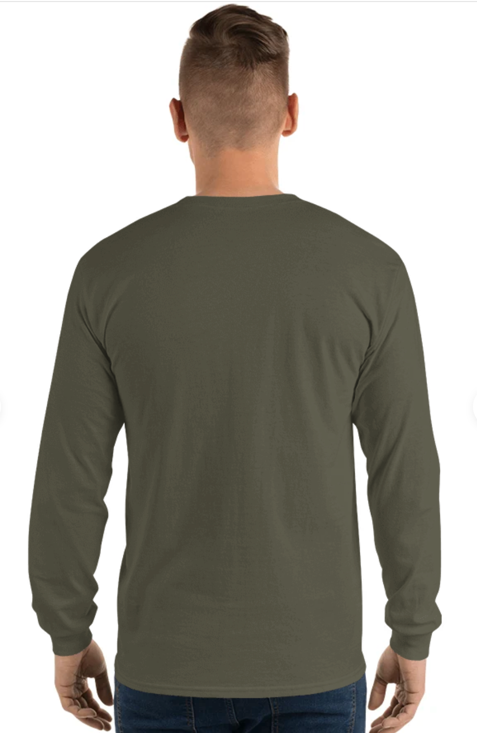 Gildan G240 Adult Ultra Cotton 6 oz Long-Sleeve T-Shirt