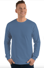 Gildan G240 Adult Ultra Cotton 6 oz Long-Sleeve T-Shirt