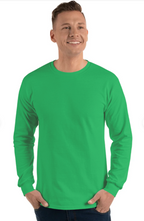 Gildan G240 Adult Ultra Cotton 6 oz Long-Sleeve T-Shirt