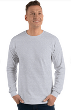 Gildan G240 Adult Ultra Cotton 6 oz Long-Sleeve T-Shirt