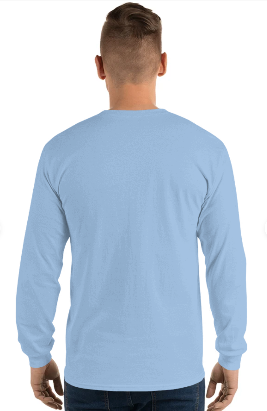 Gildan G240 Adult Ultra Cotton 6 oz Long-Sleeve T-Shirt