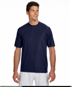 A4 Apparel N3142 Upgraded Sublimation and Polyester Performance T-Shirt UPF 44+
