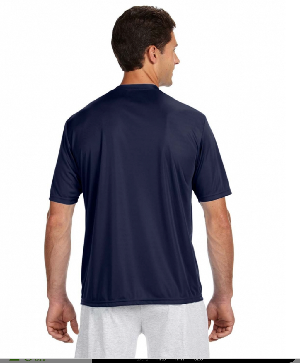 A4 Apparel N3142 Upgraded Sublimation and Polyester Performance T-Shirt UPF 44+