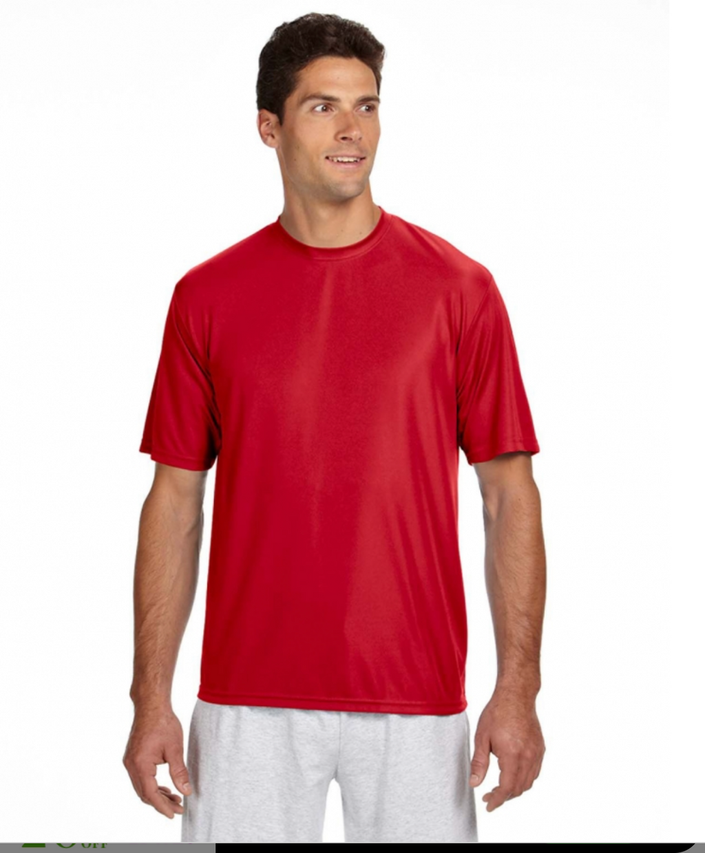 A4 Apparel N3142 Upgraded Sublimation and Polyester Performance T-Shirt UPF 44+