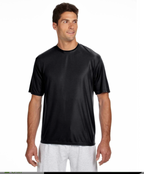 A4 Apparel N3142 Upgraded Sublimation and Polyester Performance T-Shirt UPF 44+