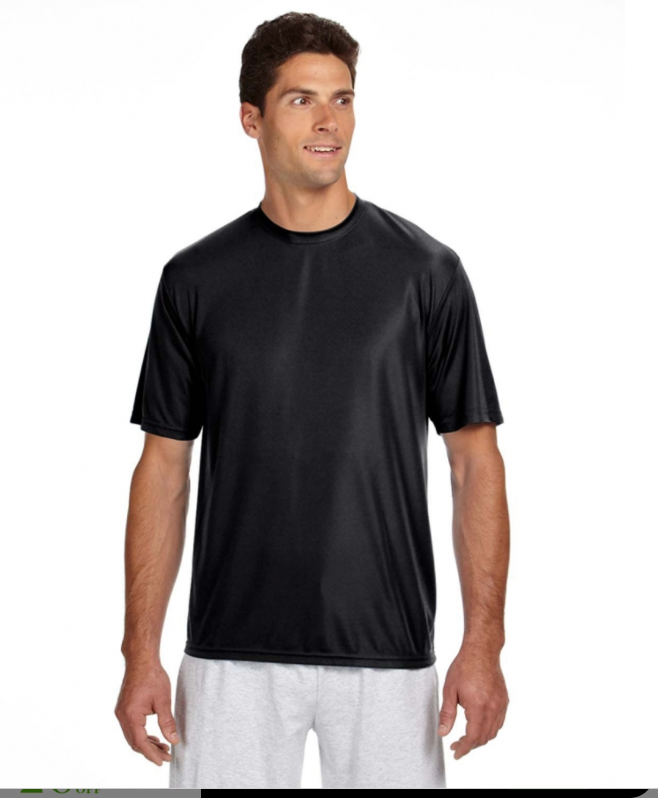 A4 Apparel N3142 Upgraded Sublimation and Polyester Performance T-Shirt UPF 44+