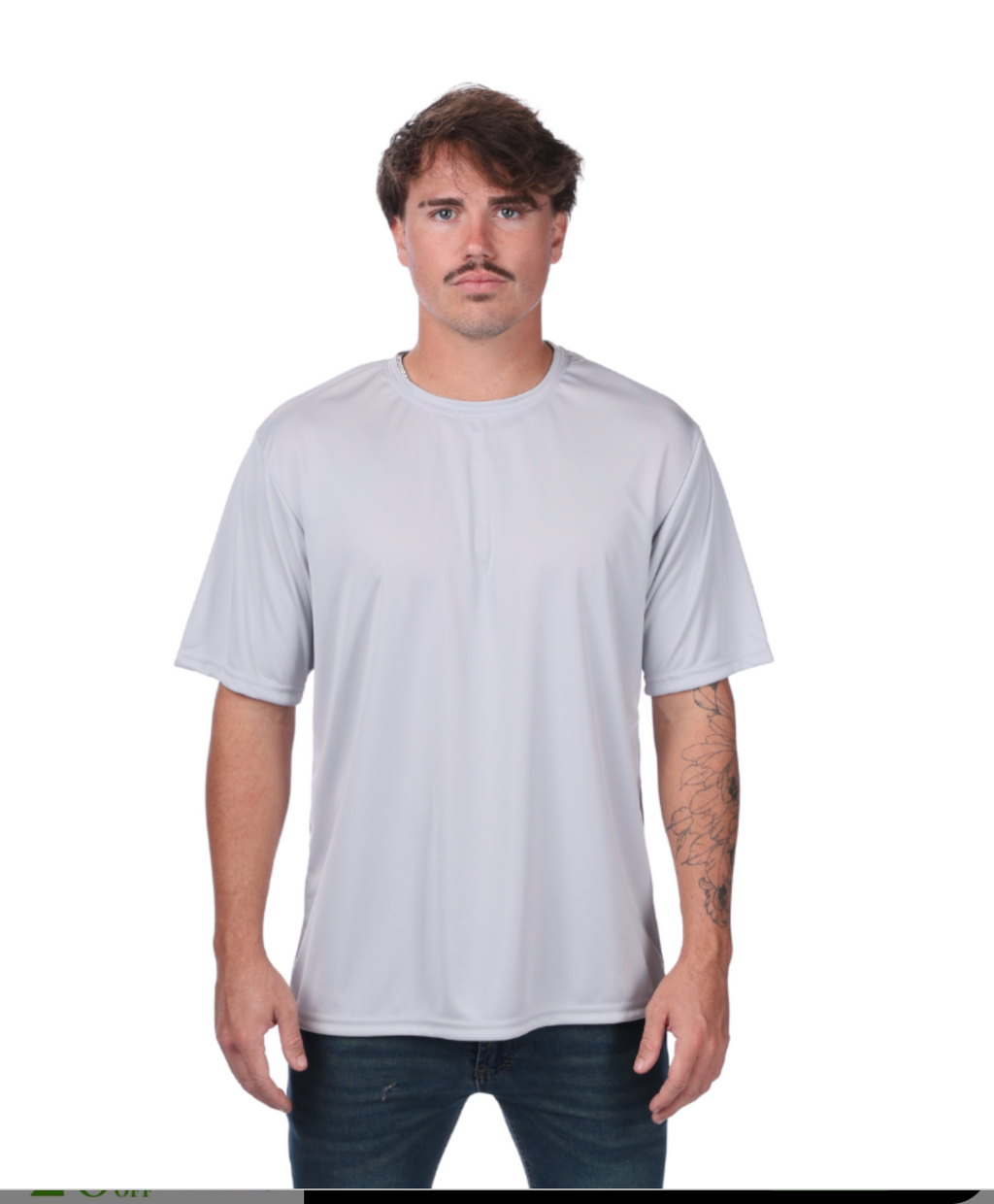 A4 Apparel N3142 Upgraded Sublimation and Polyester Performance T-Shirt UPF 44+