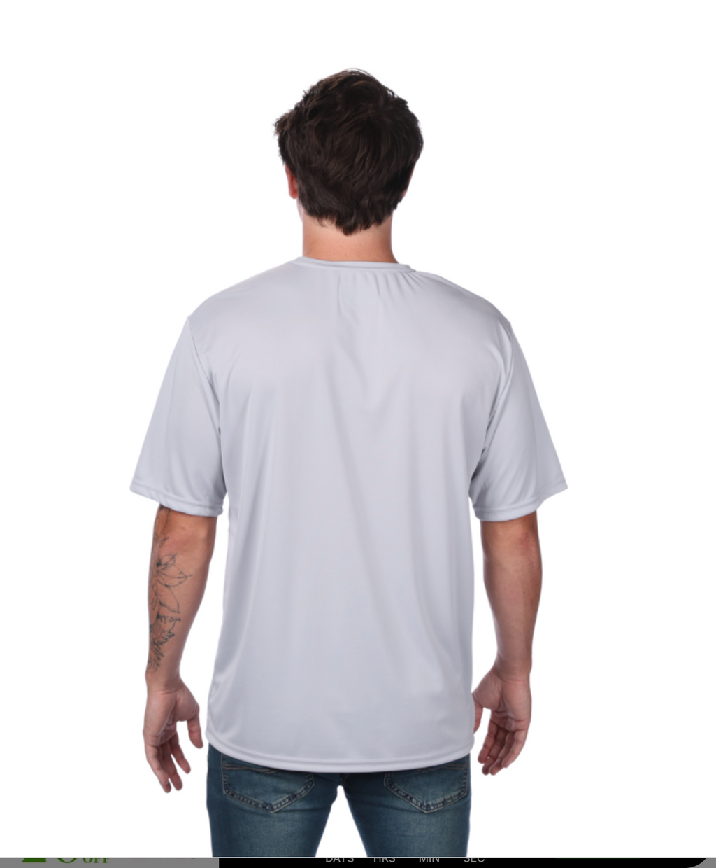A4 Apparel N3142 Upgraded Sublimation and Polyester Performance T-Shirt UPF 44+