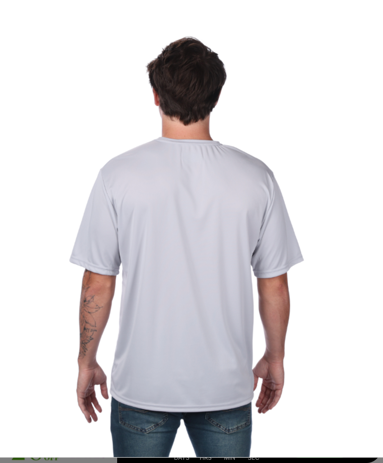 A4 Apparel N3142 Upgraded Sublimation and Polyester Performance T-Shirt UPF 44+