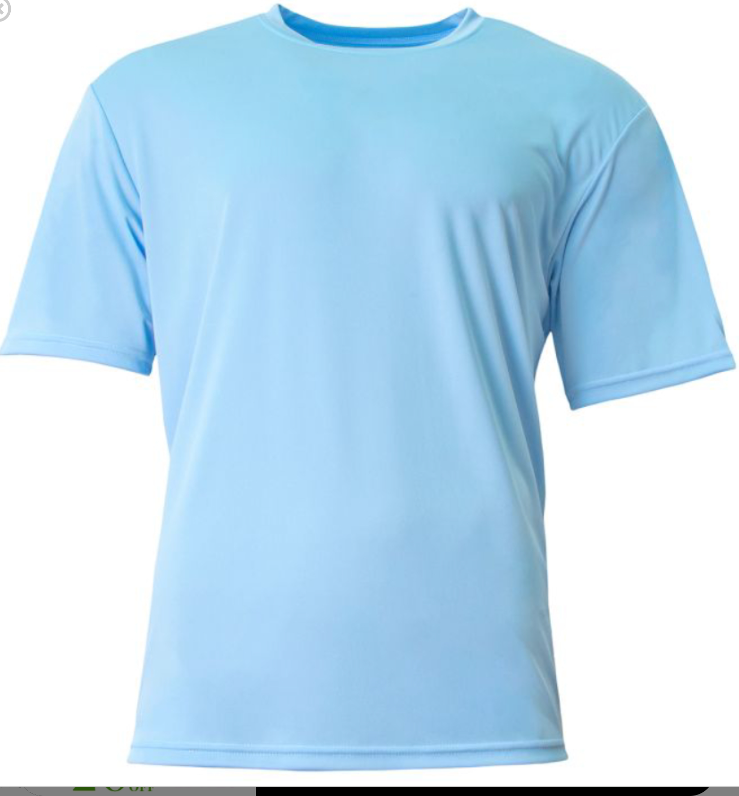 A4 Apparel N3142 Upgraded Sublimation and Polyester Performance T-Shirt UPF 44+