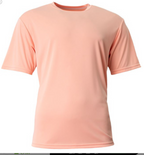 A4 Apparel N3142 Upgraded Sublimation and Polyester Performance T-Shirt UPF 44+