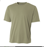 A4 Apparel N3142 Upgraded Sublimation and Polyester Performance T-Shirt UPF 44+