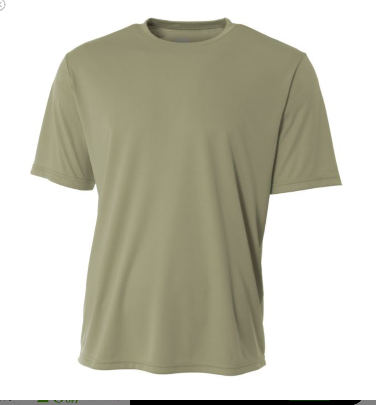 A4 Apparel N3142 Upgraded Sublimation and Polyester Performance T-Shirt UPF 44+