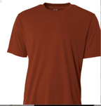A4 Apparel N3142 Upgraded Sublimation and Polyester Performance T-Shirt UPF 44+