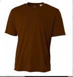 A4 Apparel N3142 Upgraded Sublimation and Polyester Performance T-Shirt UPF 44+