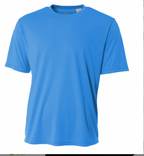 A4 Apparel N3142 Upgraded Sublimation and Polyester Performance T-Shirt UPF 44+