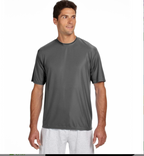 A4 Apparel N3142 Upgraded Sublimation and Polyester Performance T-Shirt UPF 44+