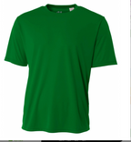 A4 Apparel N3142 Upgraded Sublimation and Polyester Performance T-Shirt UPF 44+
