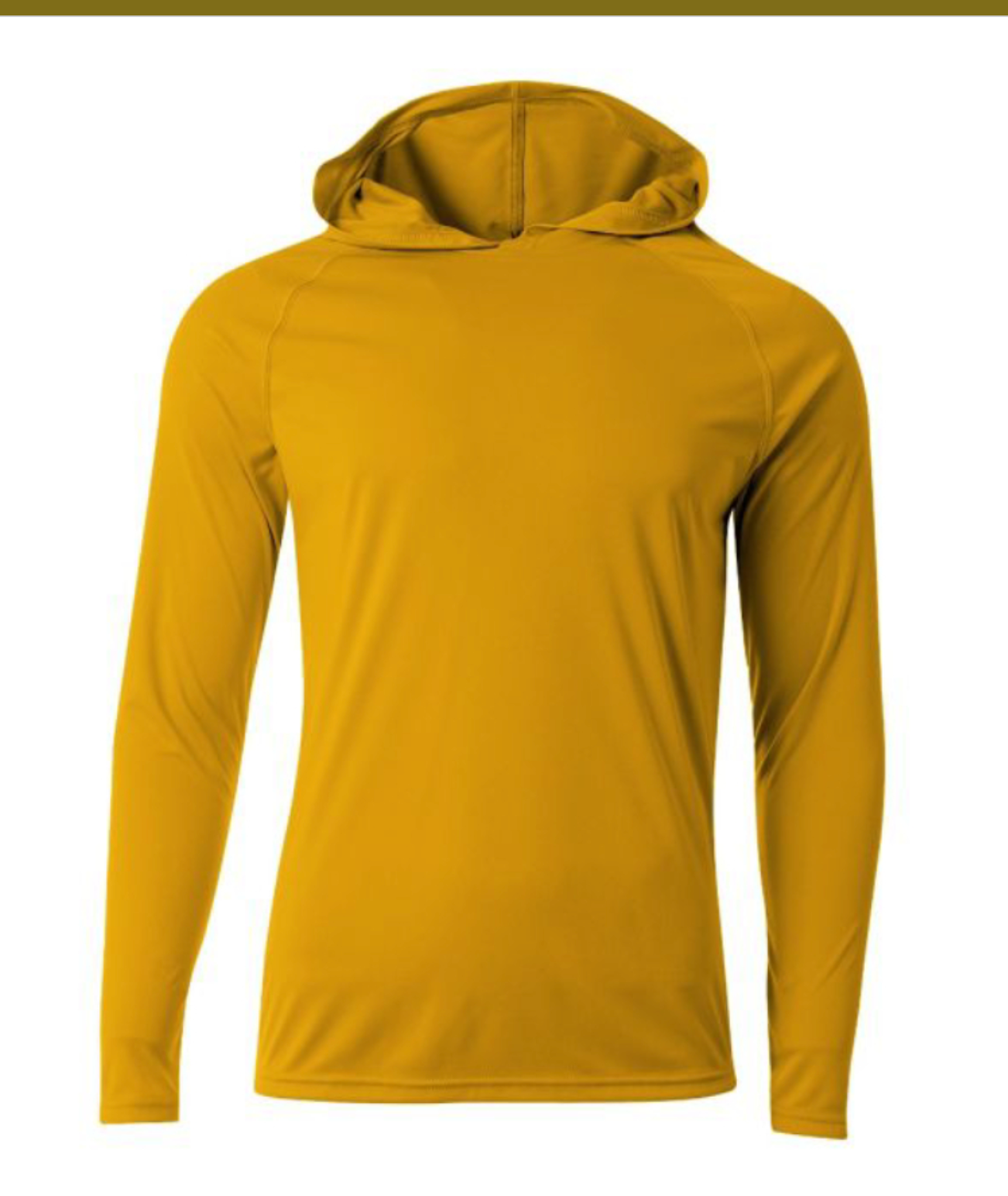 A4 Apparel N3409 Mens Lightweight Hooded Sun Shirt UPF 44+