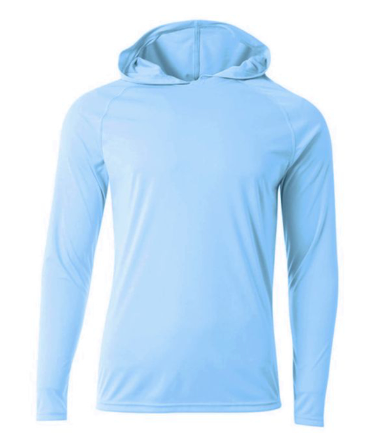 A4 Apparel N3409 Mens Lightweight Hooded Sun Shirt UPF 44+