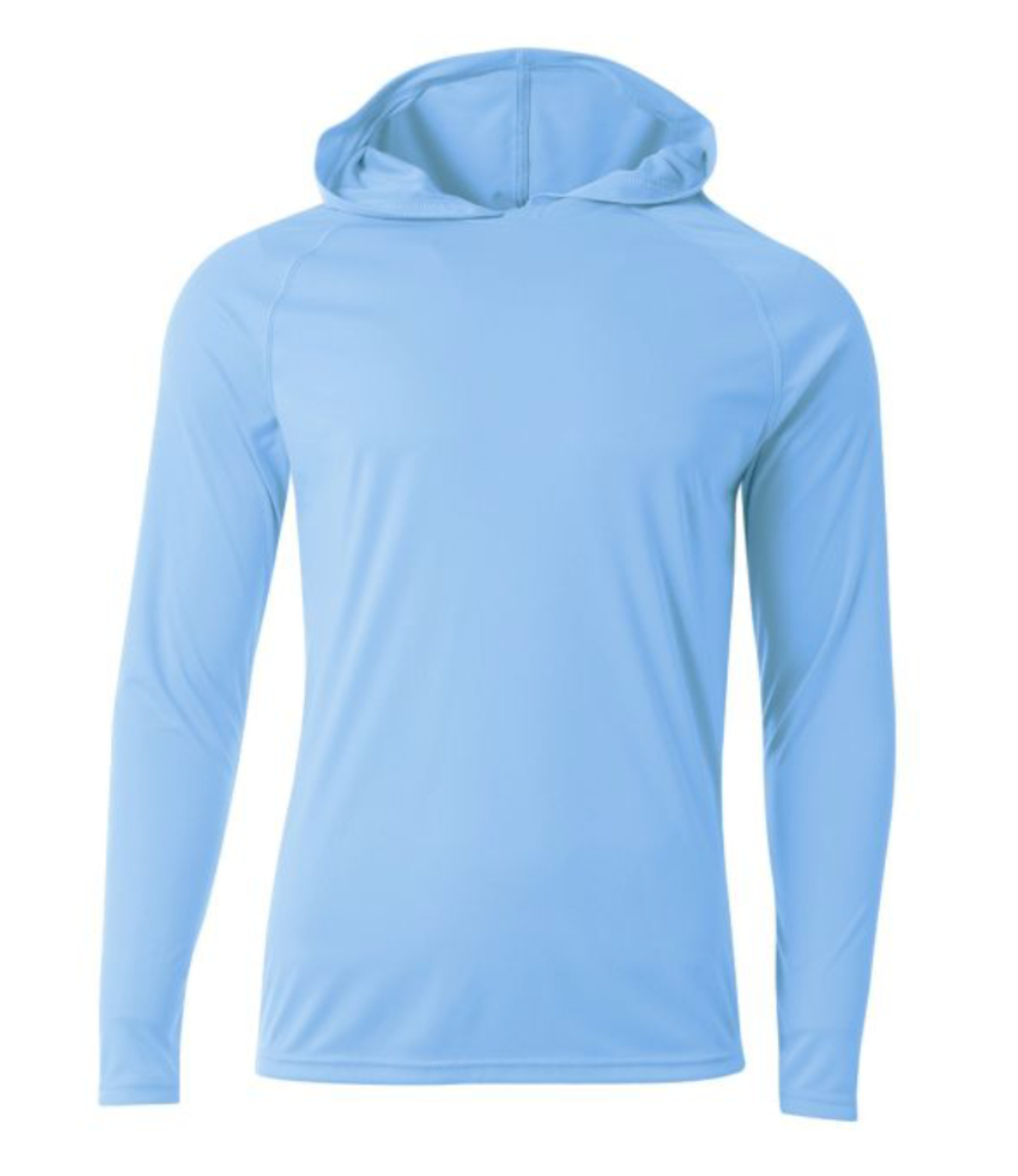 A4 Apparel N3409 Mens Lightweight Hooded Sun Shirt UPF 44+