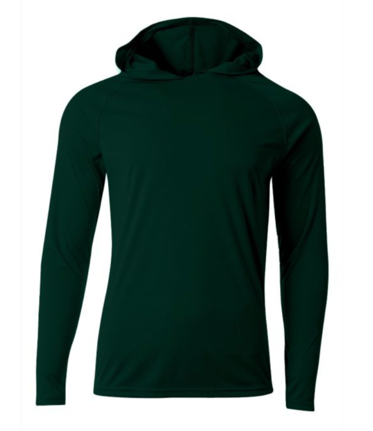 A4 Apparel N3409 Mens Lightweight Hooded Sun Shirt UPF 44+