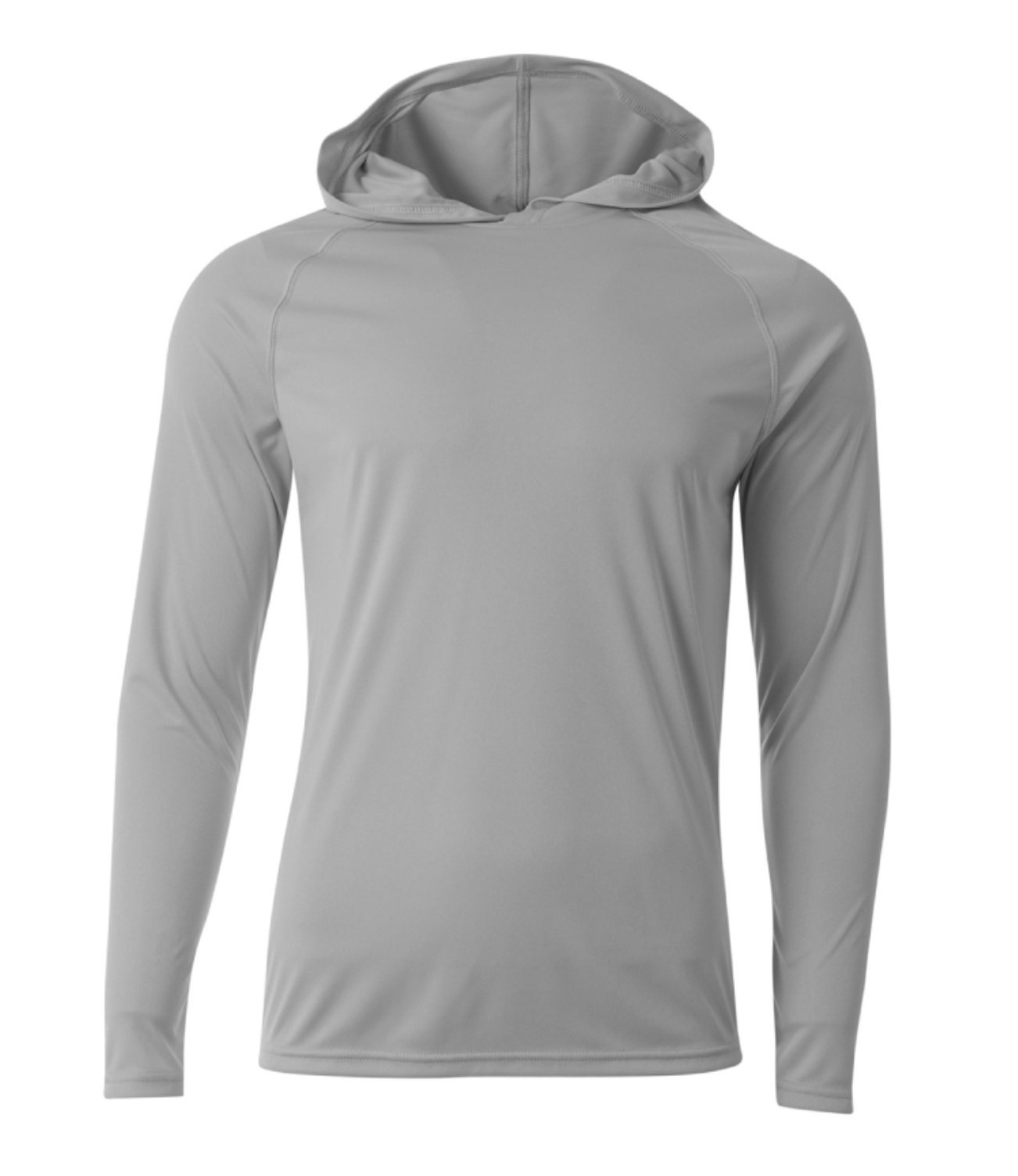 A4 Apparel N3409 Mens Lightweight Hooded Sun Shirt UPF 44+
