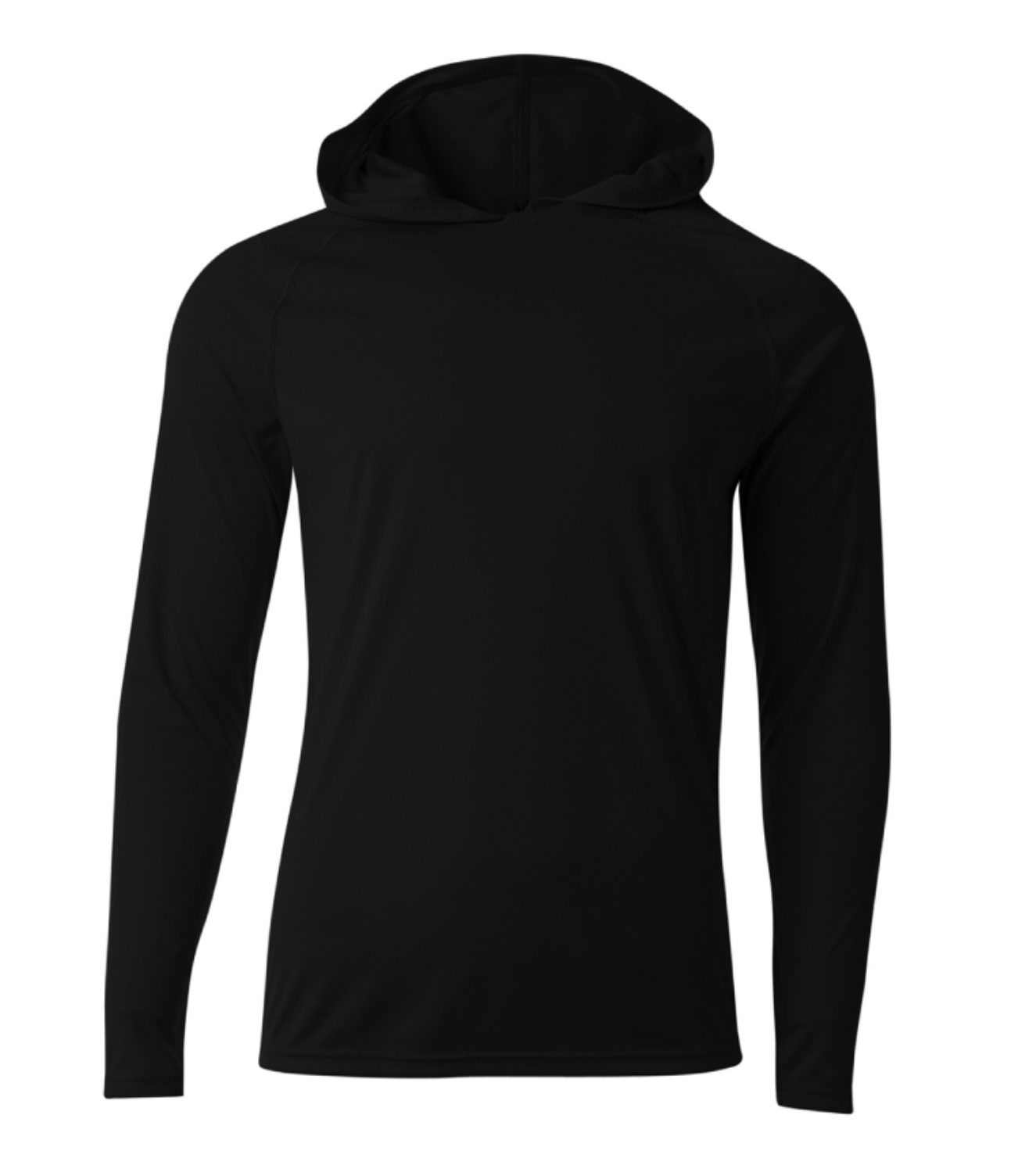 A4 Apparel N3409 Mens Lightweight Hooded Sun Shirt UPF 44+