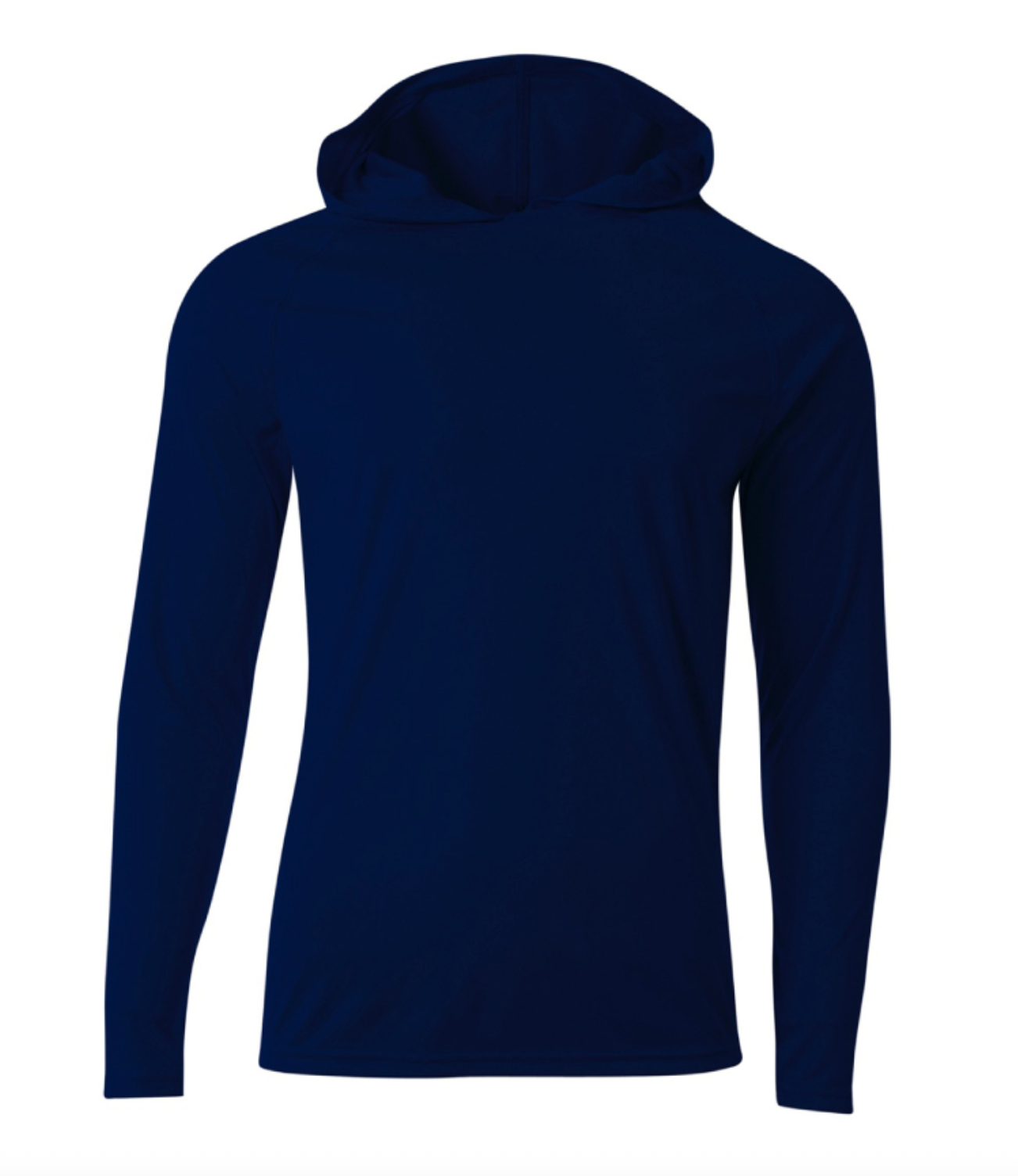 A4 Apparel N3409 Mens Lightweight Hooded Sun Shirt UPF 44+