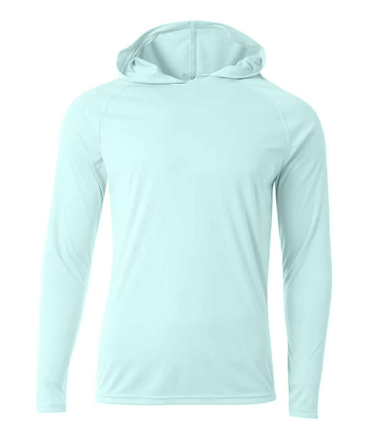 A4 Apparel N3409 Mens Lightweight Hooded Sun Shirt UPF 44+
