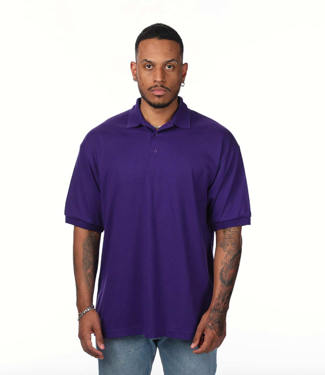 Gildan G880 Adult 6 oz. 50-50 Jersey Polo