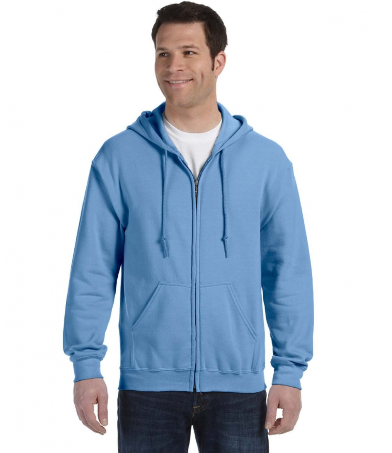 Gildan G186 Adult Heavy Blend Adult 8 oz., 50-50 Full-Zip Hood
