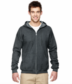 Gildan G186 Adult Heavy Blend Adult 8 oz., 50-50 Full-Zip Hood