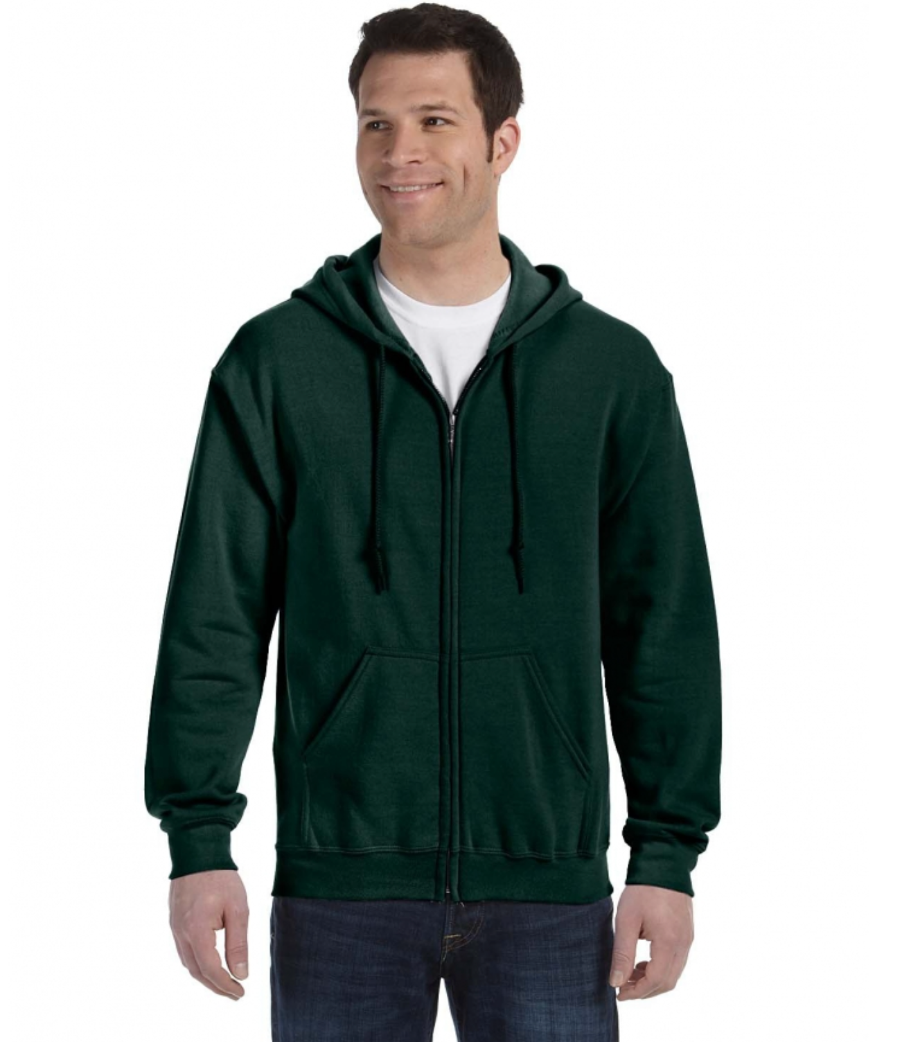 Gildan G186 Adult Heavy Blend Adult 8 oz., 50-50 Full-Zip Hood