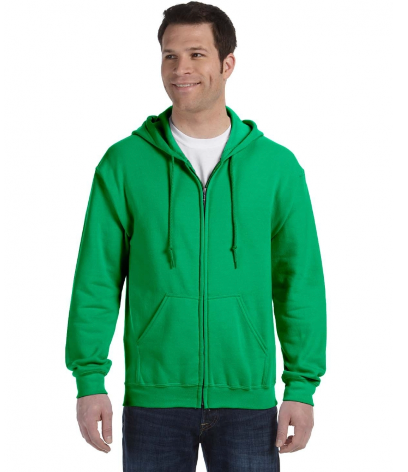 Gildan G186 Adult Heavy Blend Adult 8 oz., 50-50 Full-Zip Hood
