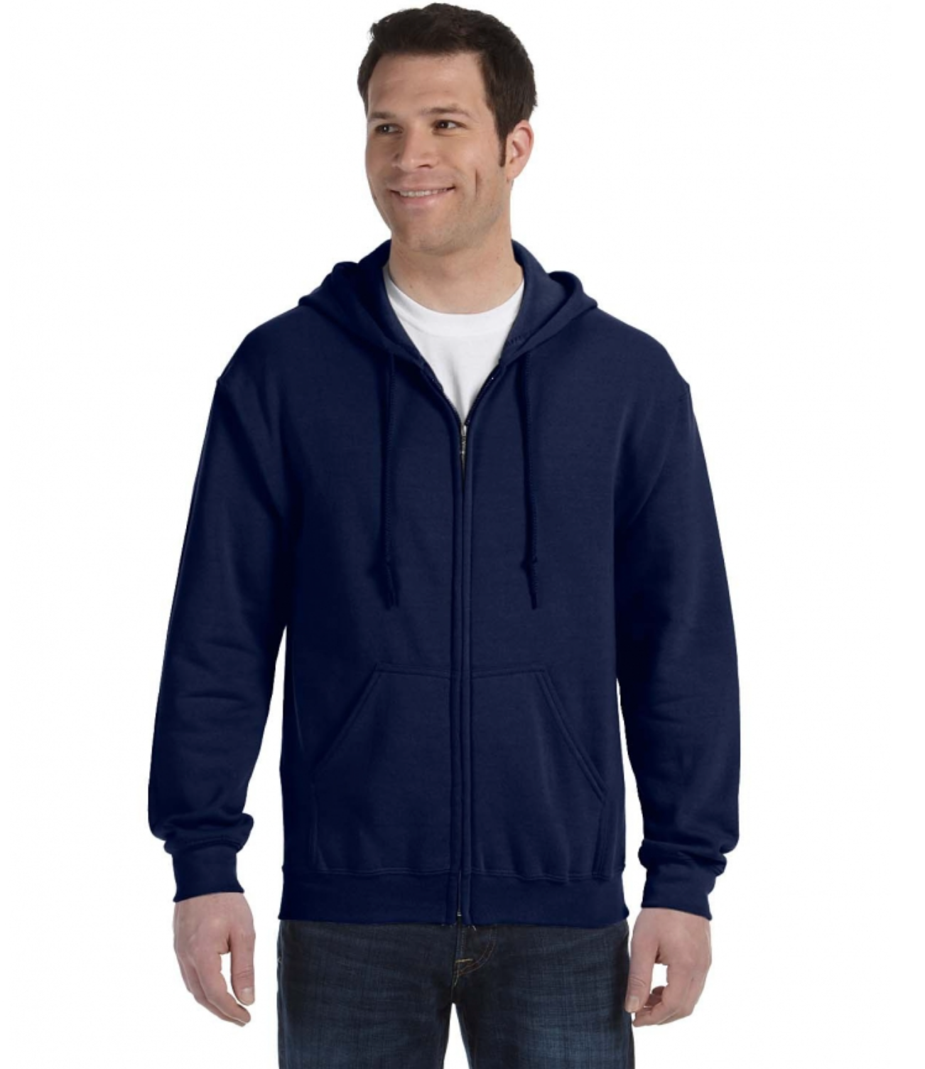 Gildan G186 Adult Heavy Blend Adult 8 oz., 50-50 Full-Zip Hood