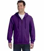 Gildan G186 Adult Heavy Blend Adult 8 oz., 50-50 Full-Zip Hood