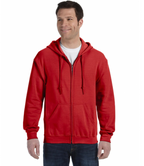 Gildan G186 Adult Heavy Blend Adult 8 oz., 50-50 Full-Zip Hood