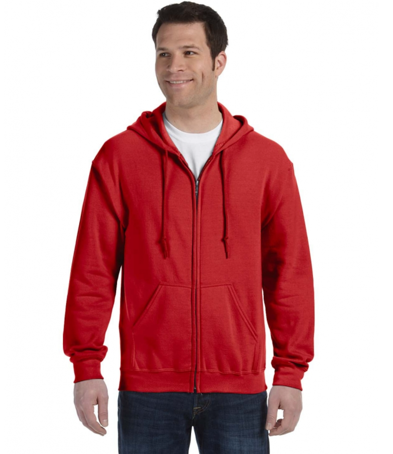 Gildan G186 Adult Heavy Blend Adult 8 oz., 50-50 Full-Zip Hood