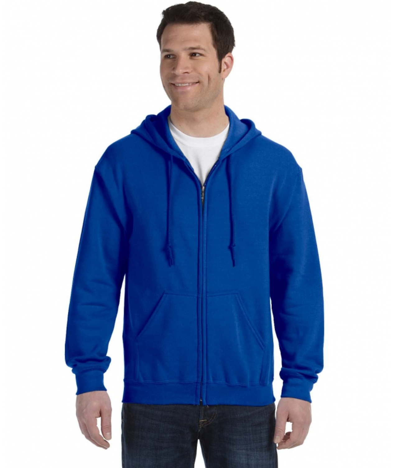 Gildan G186 Adult Heavy Blend Adult 8 oz., 50-50 Full-Zip Hood